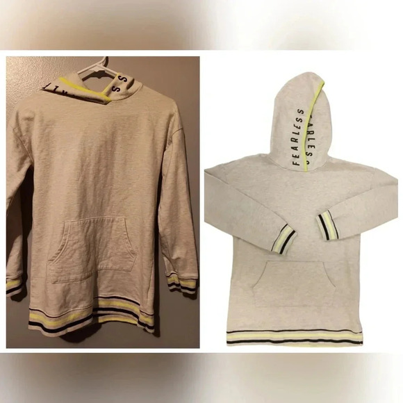 Ideology Boys Cream Pullover Hoodie - Picture 1 of 5